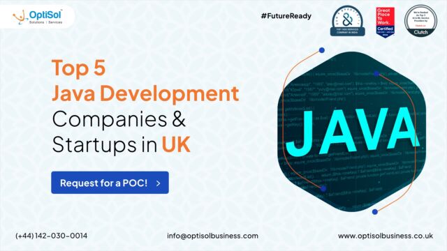 Top 5 Java Development Startups