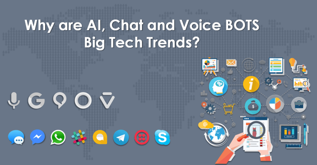 Why are AI Chatbots Voicebots big tech trends