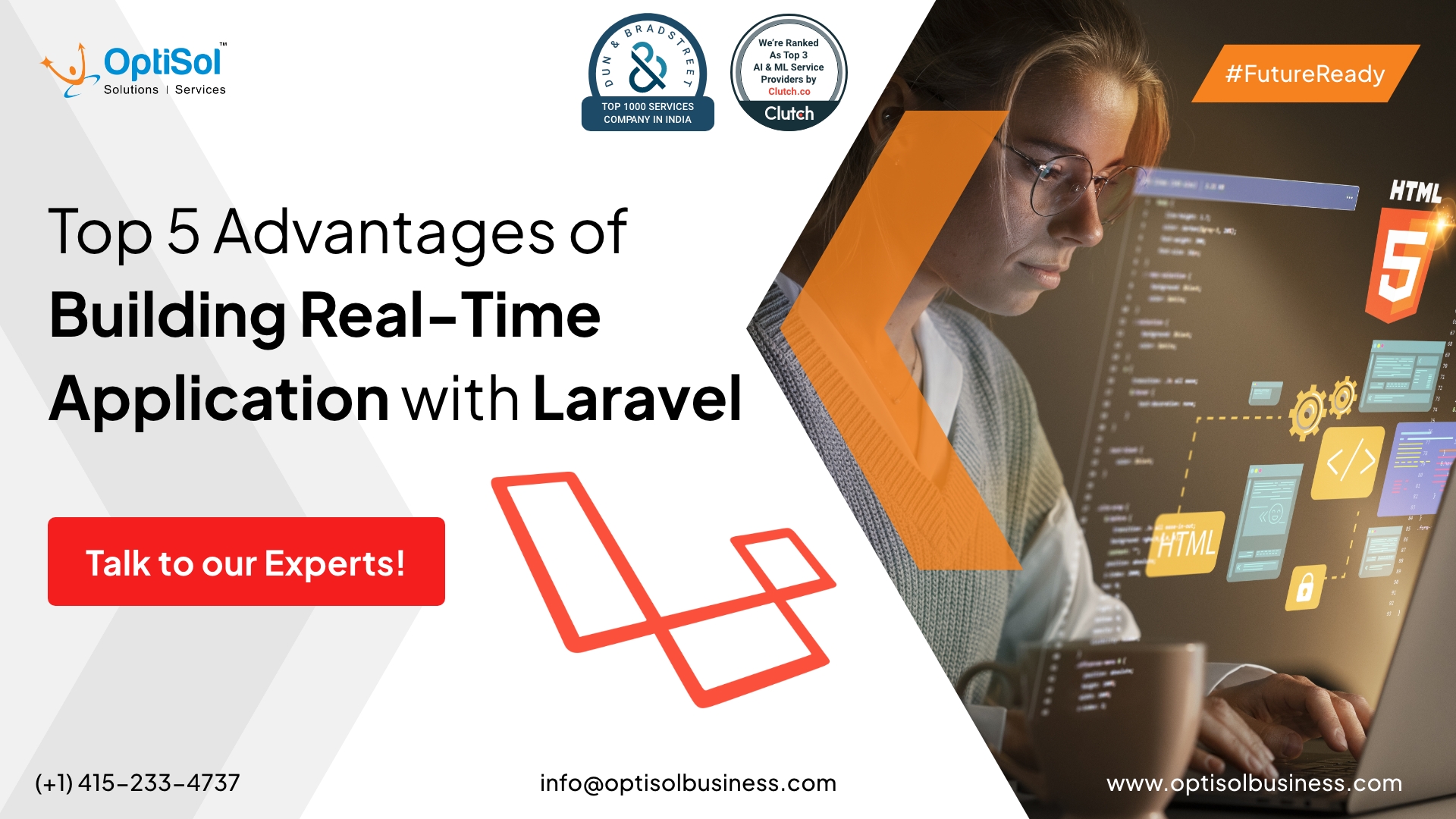 Top 5 Advantages of Building Real-Time Application with Laravel