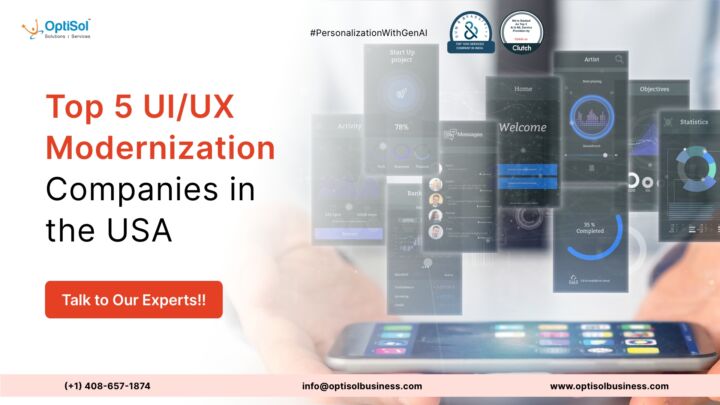 Top 5 UI/UX Modernization Companies in the USA